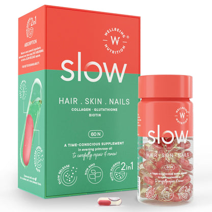 Wellbeing Nutrition Slow | Hair, Skin & Nails Capsules