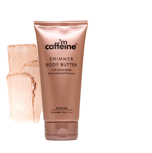 mCaffeine Shimmer Body Butter with Cocoa Butter - BUDEN