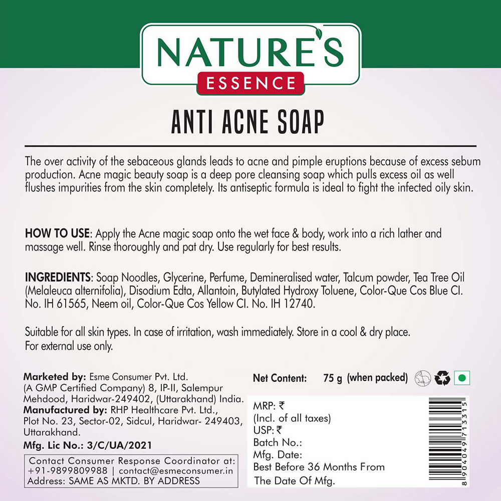 Nature's Essence Anti Acne Magic Soap