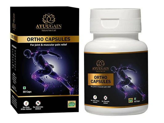 Ayuugain Ortho Capsule for all type of Joint & Muscle Pain Relief -  usa australia canada 