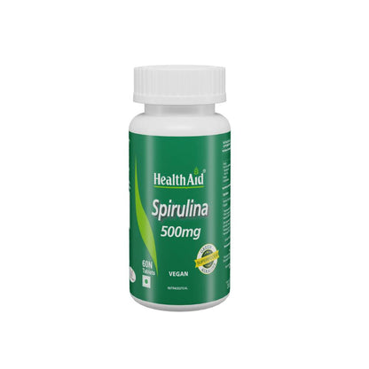 HealthAid Spirulina 500 mg Tablets - BUDEN