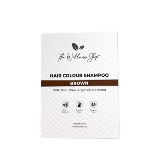 The Wellness Shop Hair Color Shampoo - Brown - buy in USA, Australia, Canada