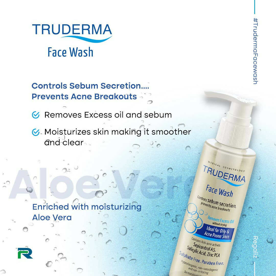 Truderma Face Wash for Oily & Acne Prone Skin