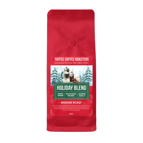 Toffee Coffee Roasters Holiday Blend Coffee