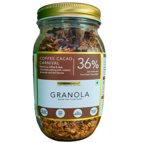 Thenibblebox Coffee Cacao Carnival Granola - BUDNE