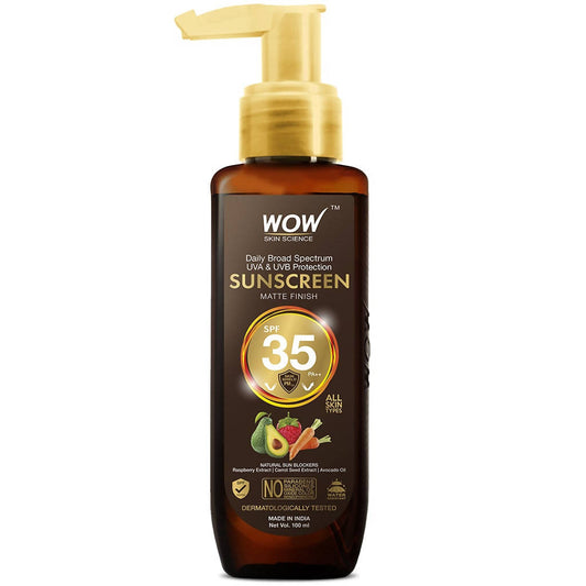 Wow Skin Science Sunscreen Matte Finish - SPF 35 PA++