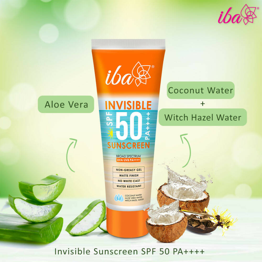 Iba Invisible SPF 50 Pa++++ Sunscreen