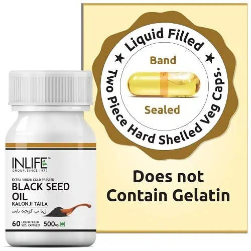 Inlife Black Seed (Kalonji) Oil Capsules