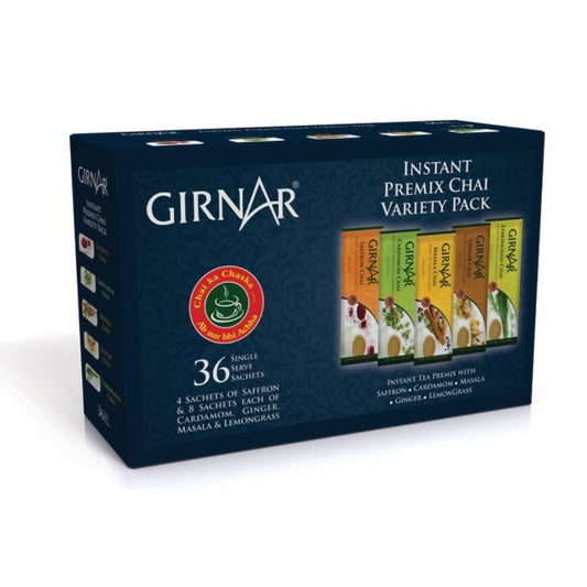 Girnar Instant Premix Chai - Variety Pack - BUDNE