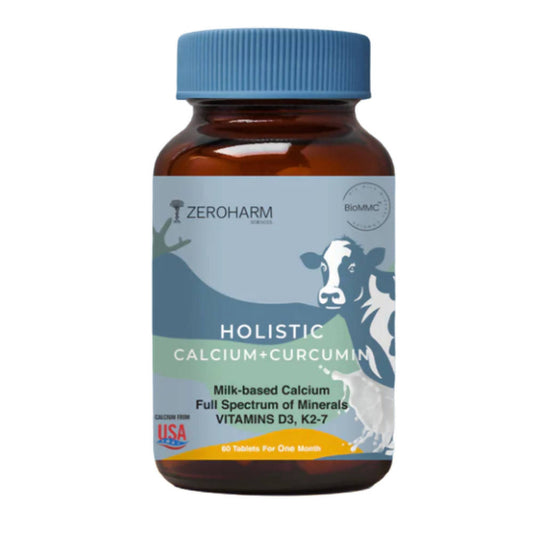 Zeroharm Holistic Calcium + Curcumin Tablets - BUDEN