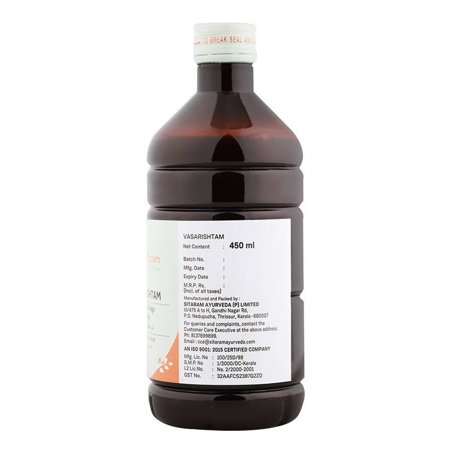 Sitaram Ayurveda Vasarishtam Syrup