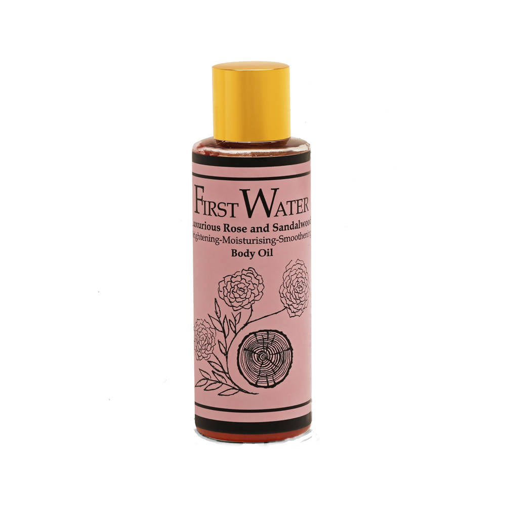 First Water Luxurious Rose And Sandalwood Body Oil - BUDNE