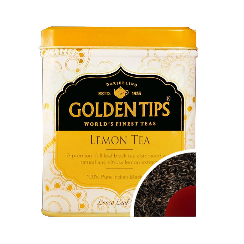 Golden Tips Loose Leaf Black Tea - Tin Can - BUDNE