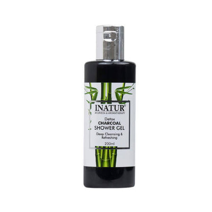 Inatur Detox Charcoal Shower Gel