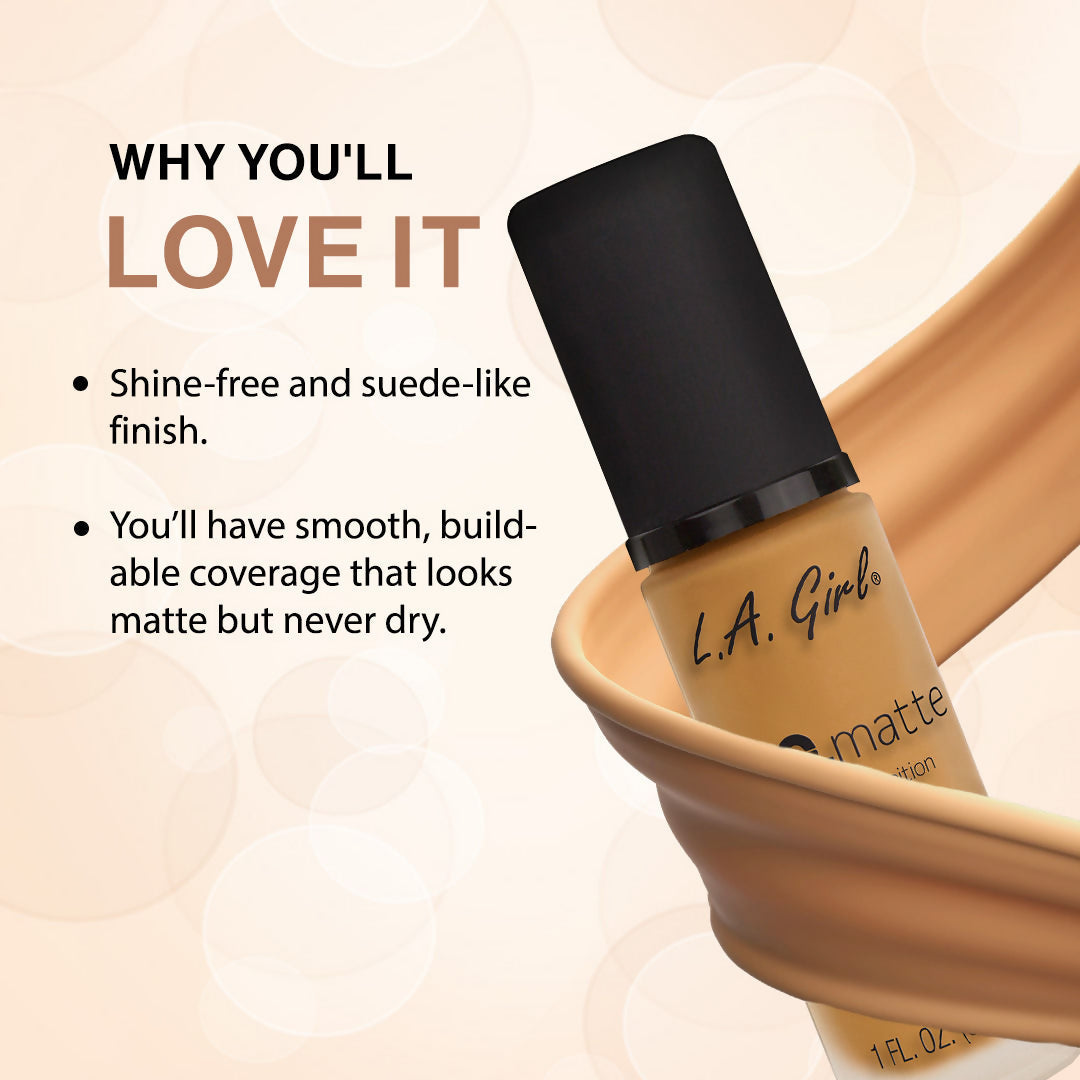 L.A. Girl PRO Matte Foundation - Soft Honey