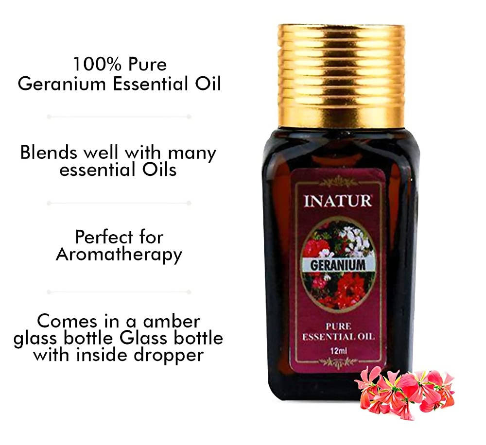 Inatur Geranium Pure Essential Oil