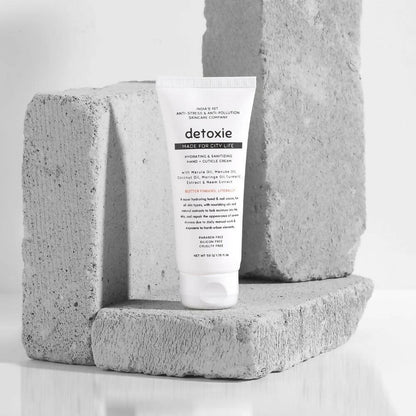 Detoxie Hydrating & Sanitizing Hand & Cuticle Cream