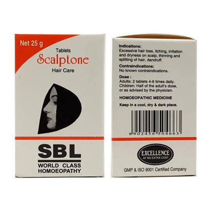 SBL Homeopathy Scalptone Hair Care Tablets