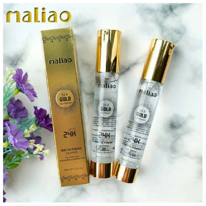 Maliao Professional Matte Look 24K Gold Primer