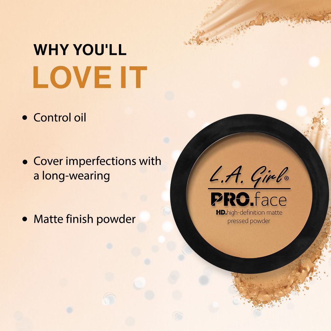 L.A. Girl HD PRO Face Pressed Powder - True Bronze