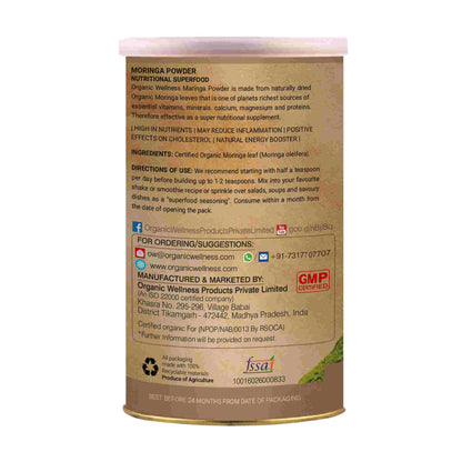 Organic Wellness Moringa Powder