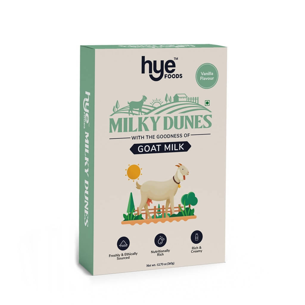 Hye Foods Milky Dunes Goat Milk Powder - Vanilla Flavour