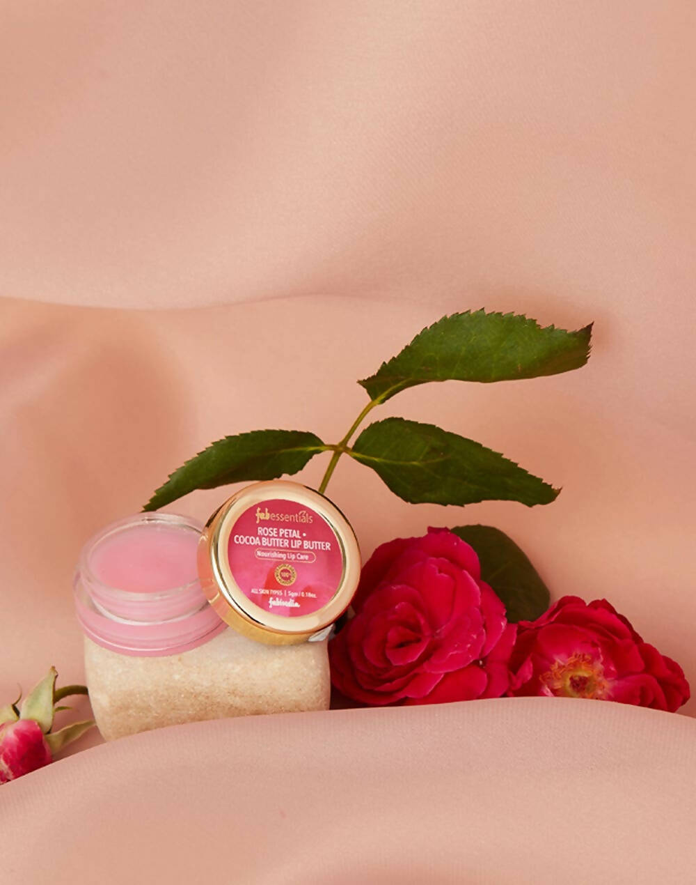 Fabessentials Rose Petal Cocoa Butter Lip Butter