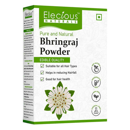 Elecious Naturals Bhringraj Powder For Hair Growth