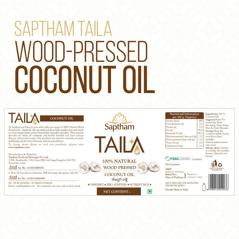 Saptham Taila Coconut Oil