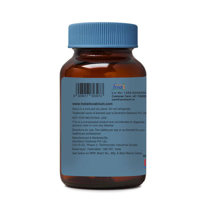Zeroharm Holistic Calcium + Ashwagandha Tablets