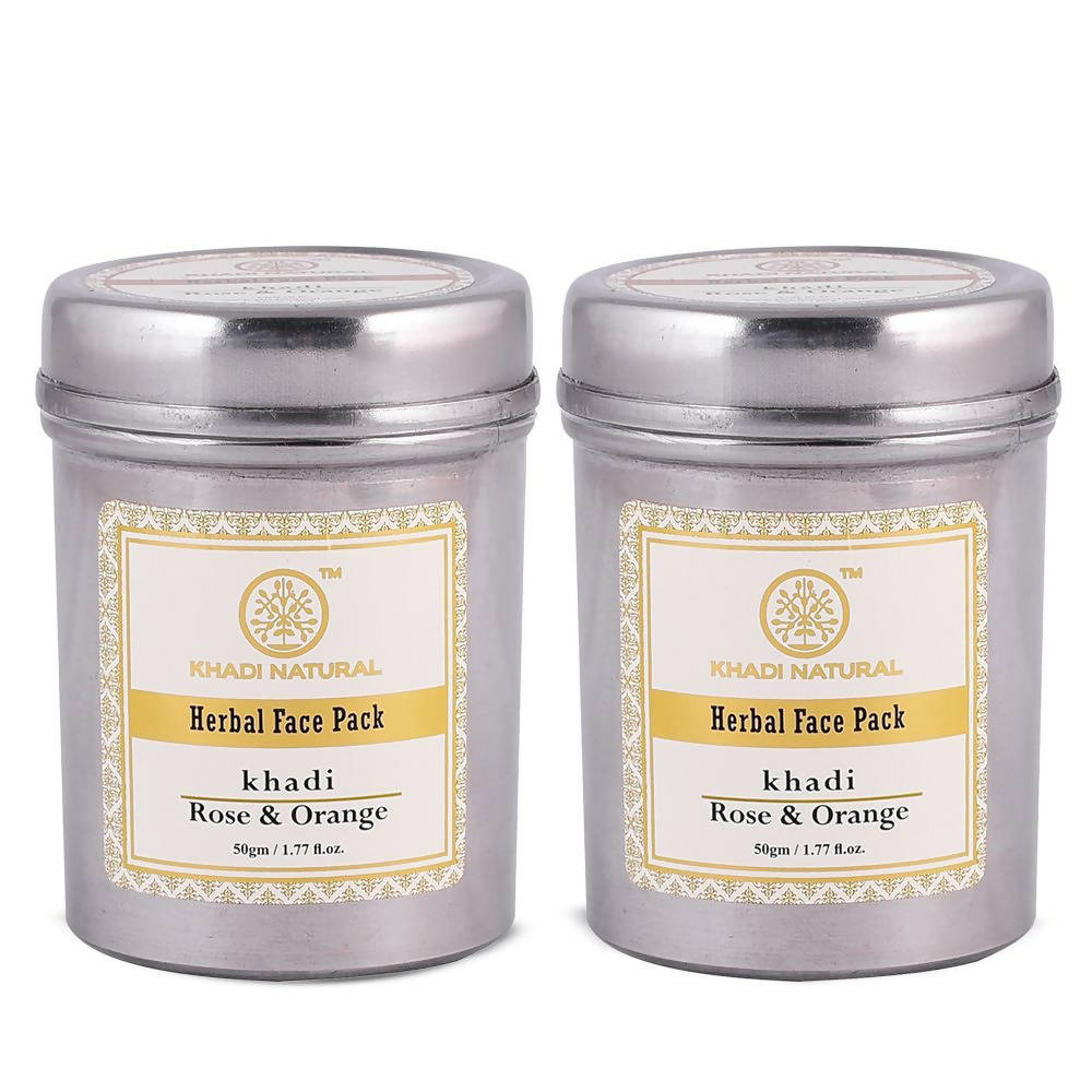 Khadi Natural Rose & Orange Herbal Face Pack