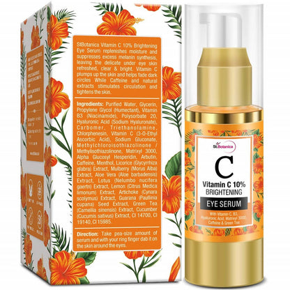 St.Botanica Vitamin C 10% Brightening Eye Serum