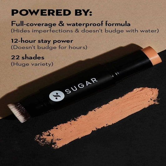 Sugar Ace Of Face Foundation Stick - Galao (Light Medium, Golden Undertone)