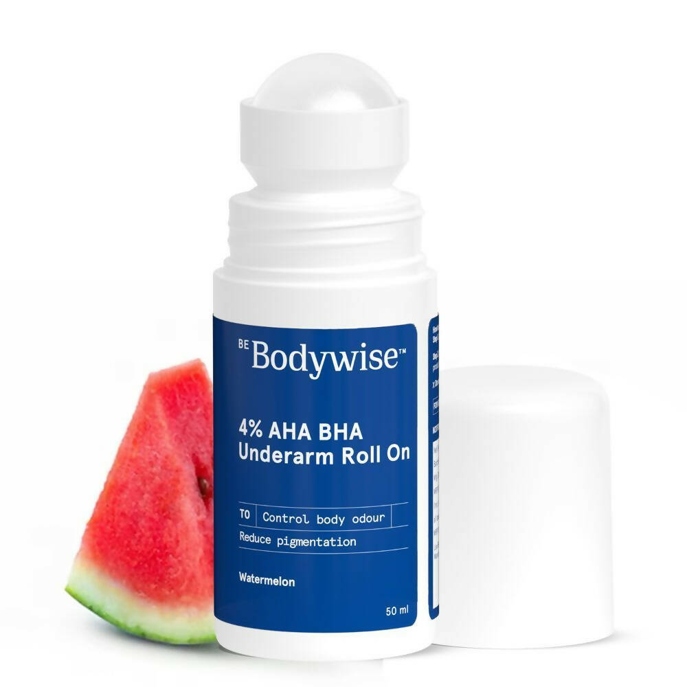 BeBodywise 4% AHA BHA Underarm Roll On - Watermelon - BUDNE