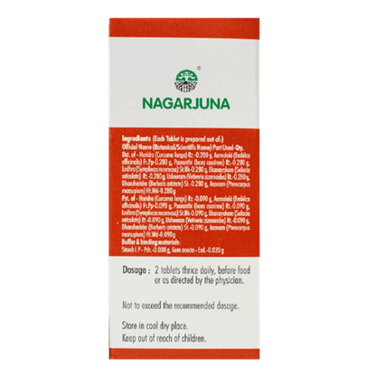 Nagarjuna Ayurveda Diarid Tablets