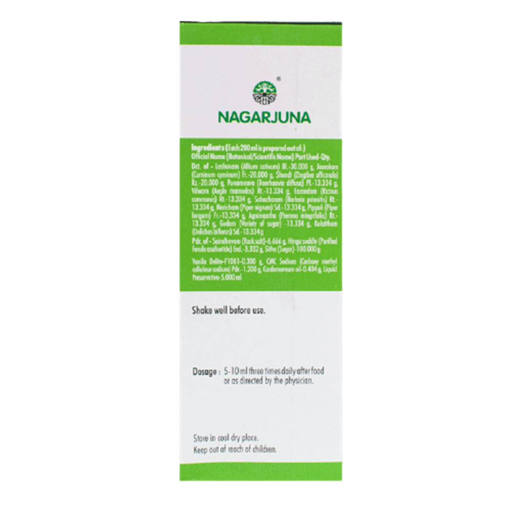 Nagarjuna Ayurveda Gason Syrup