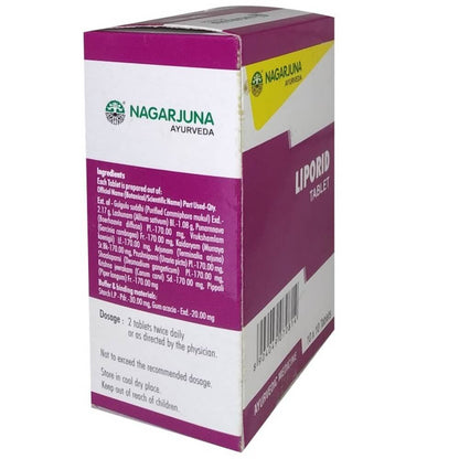 Nagarjuna Ayurveda Liporid Tablets