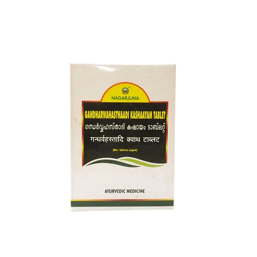 Nagarjuna Ayurveda Gandharvahasthadi Kashayam Tablets