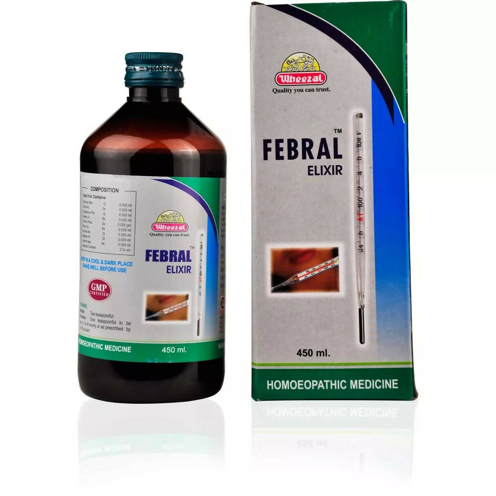 Wheezal Homeopathy Febral Elixir Syrup - BUDEN