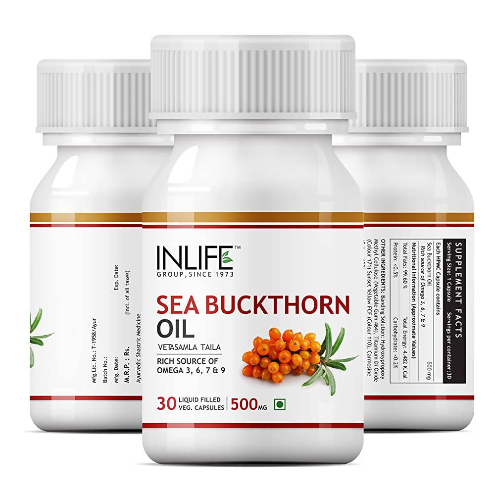 Inlife Sea Buckthorn Oil Capsules