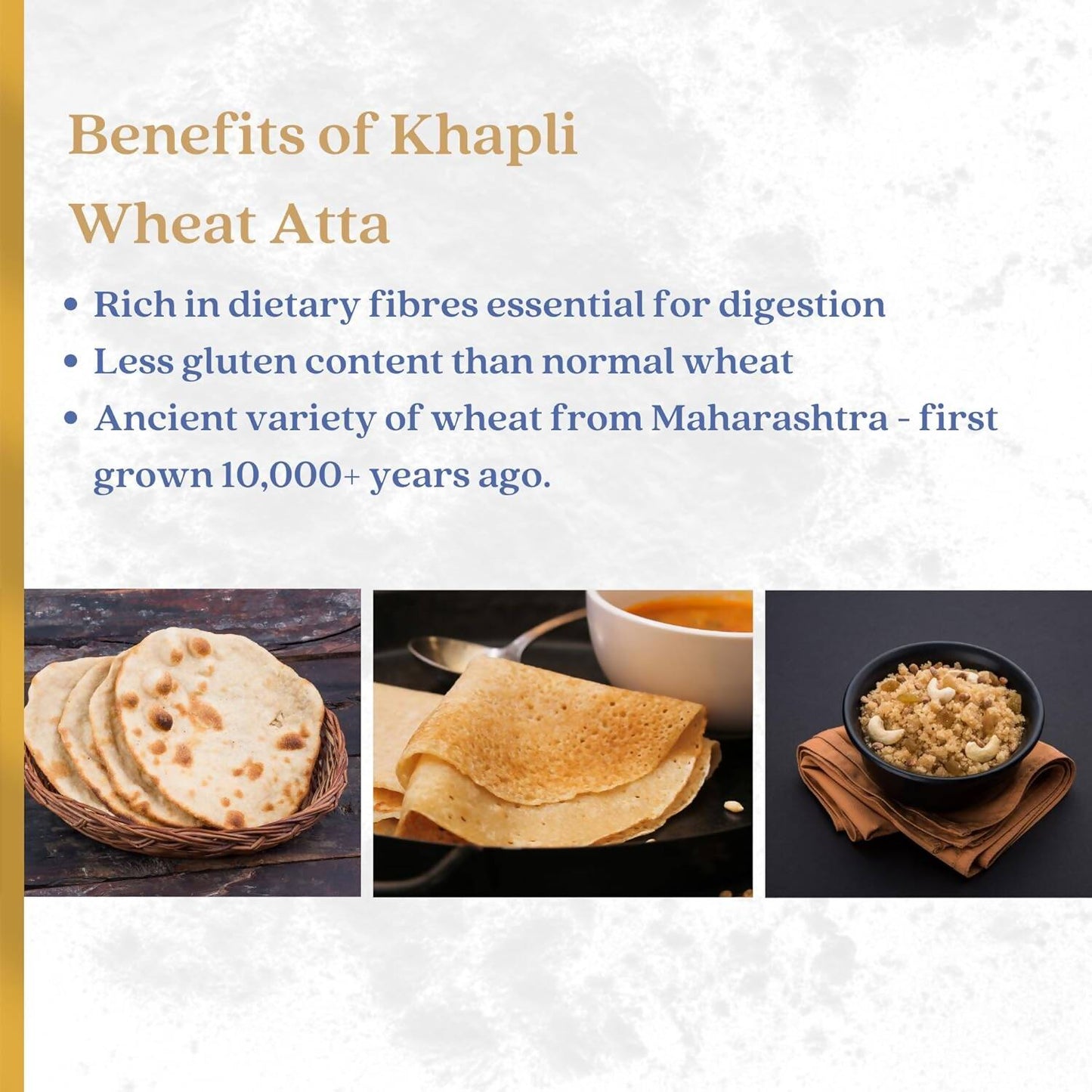 Earthen Story Certified Organic Khapli Wheat Flour