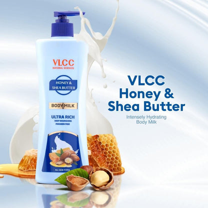 VLCC Honey And Shea Butter Body Milk Lotion