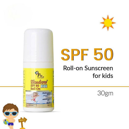 Fixderma Shadow SPF 50 Roll On Sunscreen For Kids