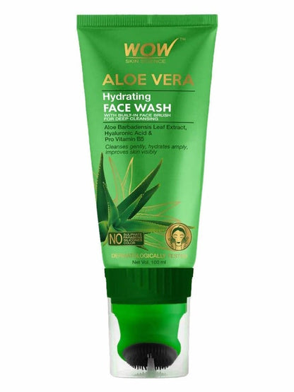 Wow Skin Science Aloe Vera Hydrating Face Wash Gel