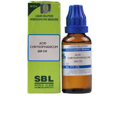 SBL Homeopathy Acid Chrysophanicum Dilution 200CH