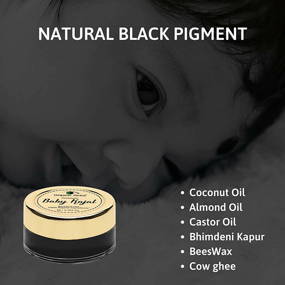 Organic Netra Baby Kajal Water Resistant