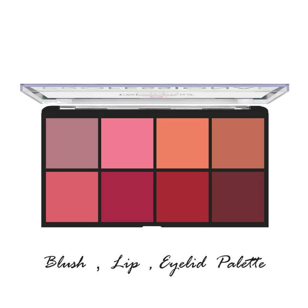 Love Earth Blush, Lips, Eyelid Palette With Richness Of Jojoba Oil And Vitamin E