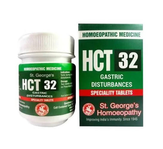 St. George's Homeopathy HCT 32 Tablets