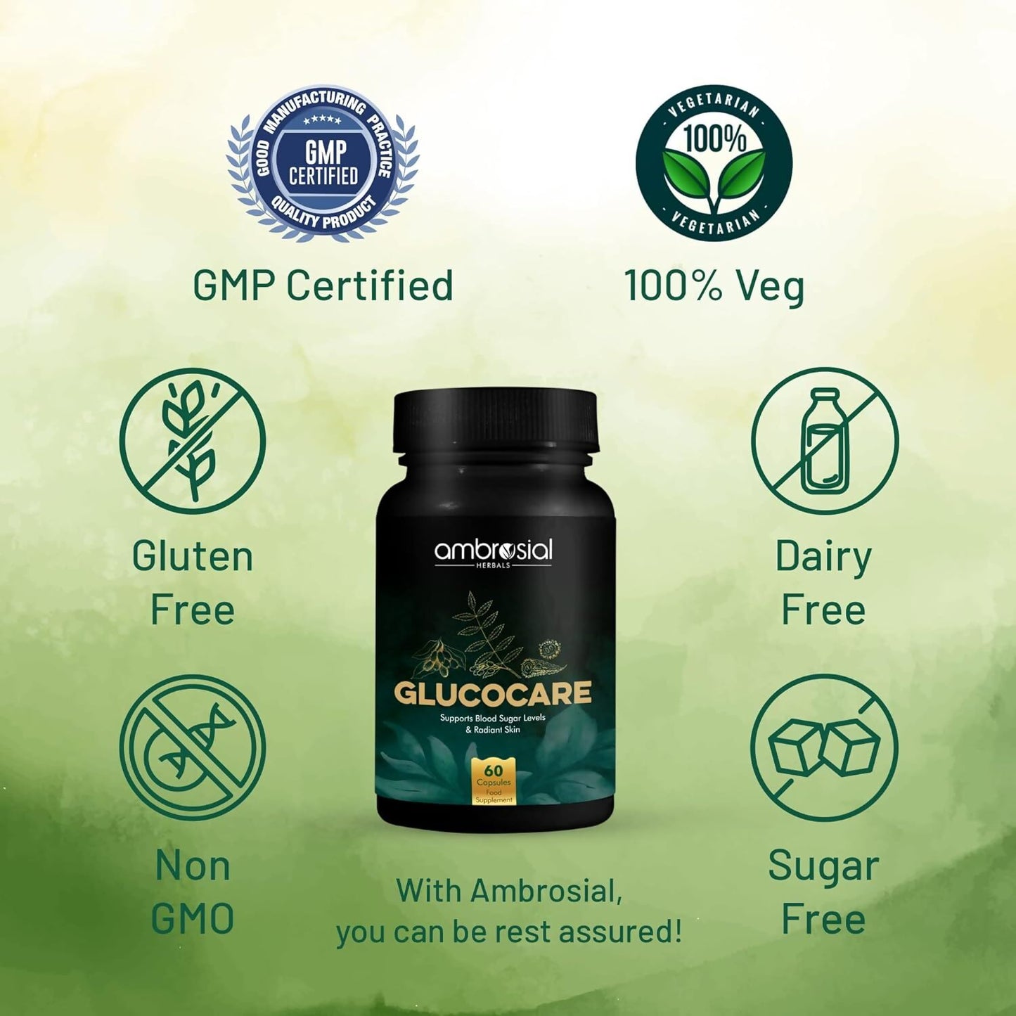 Ambrosial Glucocare Capsules