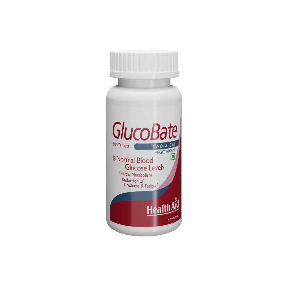 HealthAid GlucoBate Tablets